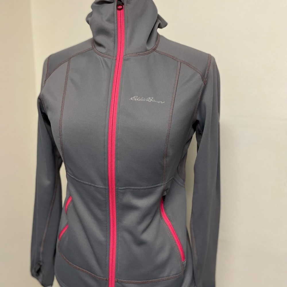 Eddie Bauer Women’s Full Zip Front Hooded Jacket